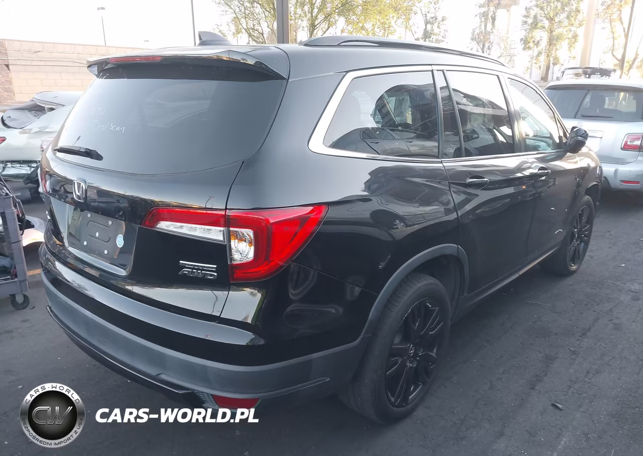 2021 Honda Pilot Awd Special Edition VIN:5FNYF6H27MB016522 - 4