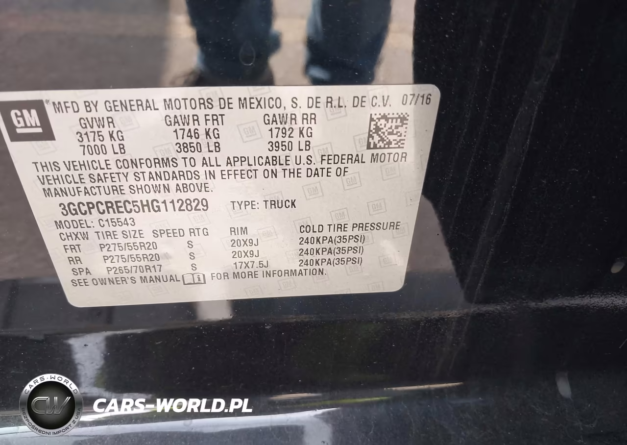 2017 Chevrolet Silverado 1500 1Lt VIN:3GCPCREC5HG112829 - 9
