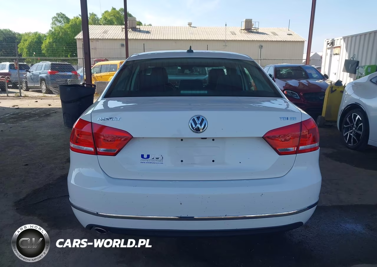 2014 Volkswagen Passat 2.0L Tdi Se VIN:1VWBN7A33EC109180 - 16