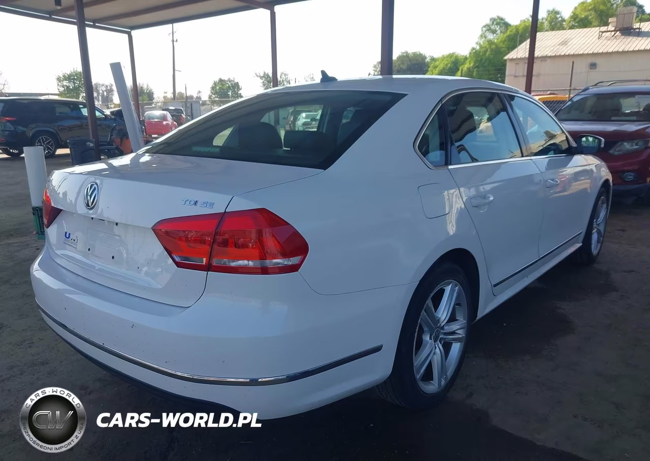 2014 Volkswagen Passat 2.0L Tdi Se VIN:1VWBN7A33EC109180 - 4