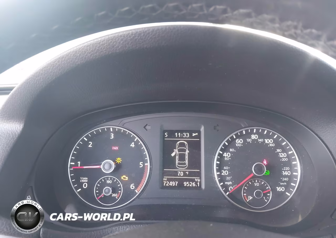 2014 Volkswagen Passat 2.0L Tdi Se VIN:1VWBN7A33EC109180 - 7