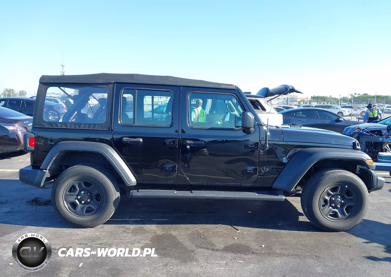 2022 Jeep Wrangler Unlimited Sport 4X4 VIN:1C4HJXDG4NW180166 - 14