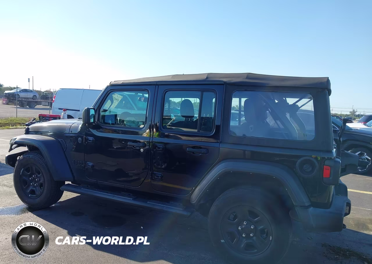 2022 Jeep Wrangler Unlimited Sport 4X4 VIN:1C4HJXDG4NW180166 - 15