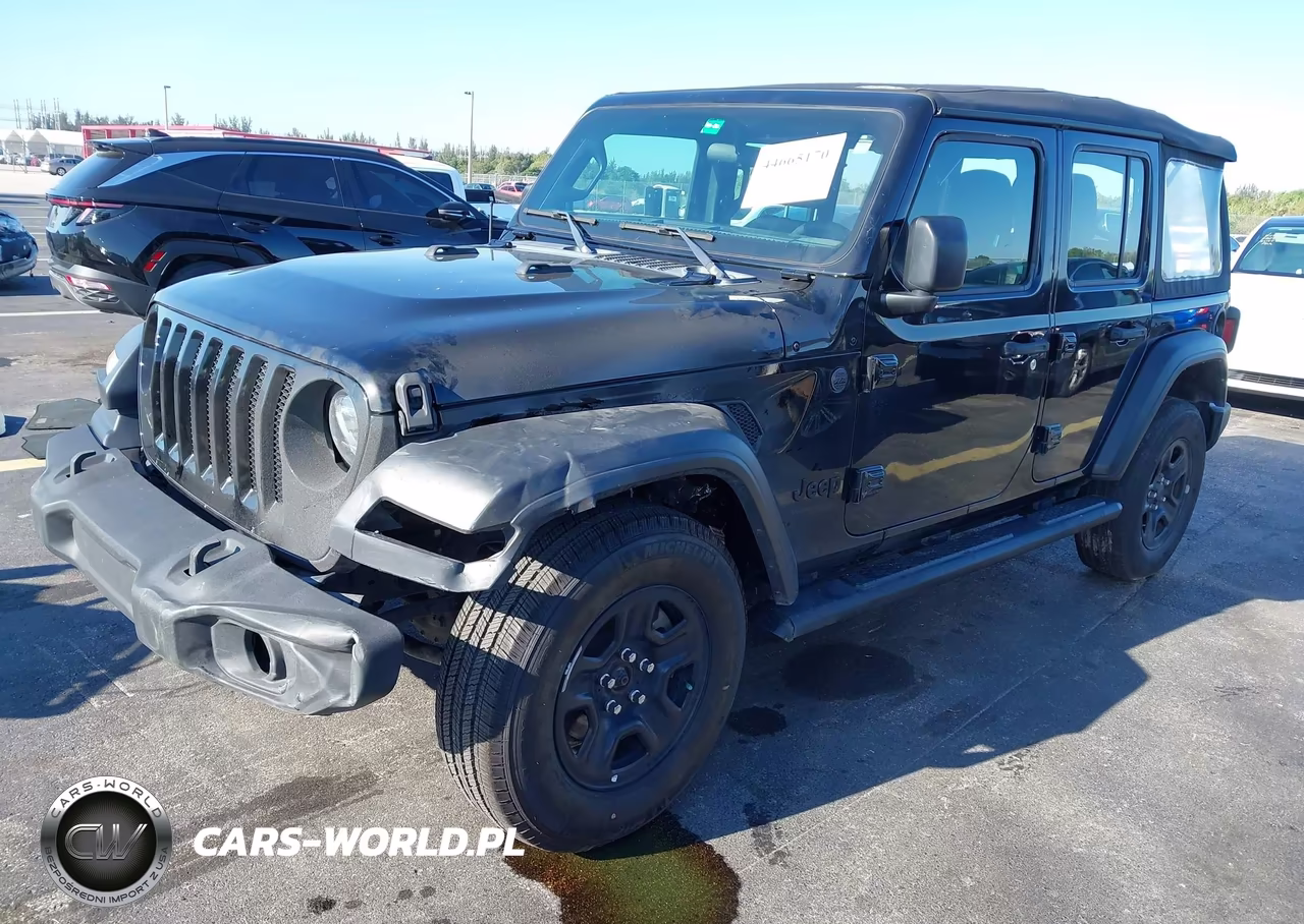 2022 Jeep Wrangler Unlimited Sport 4X4 VIN:1C4HJXDG4NW180166 - 6