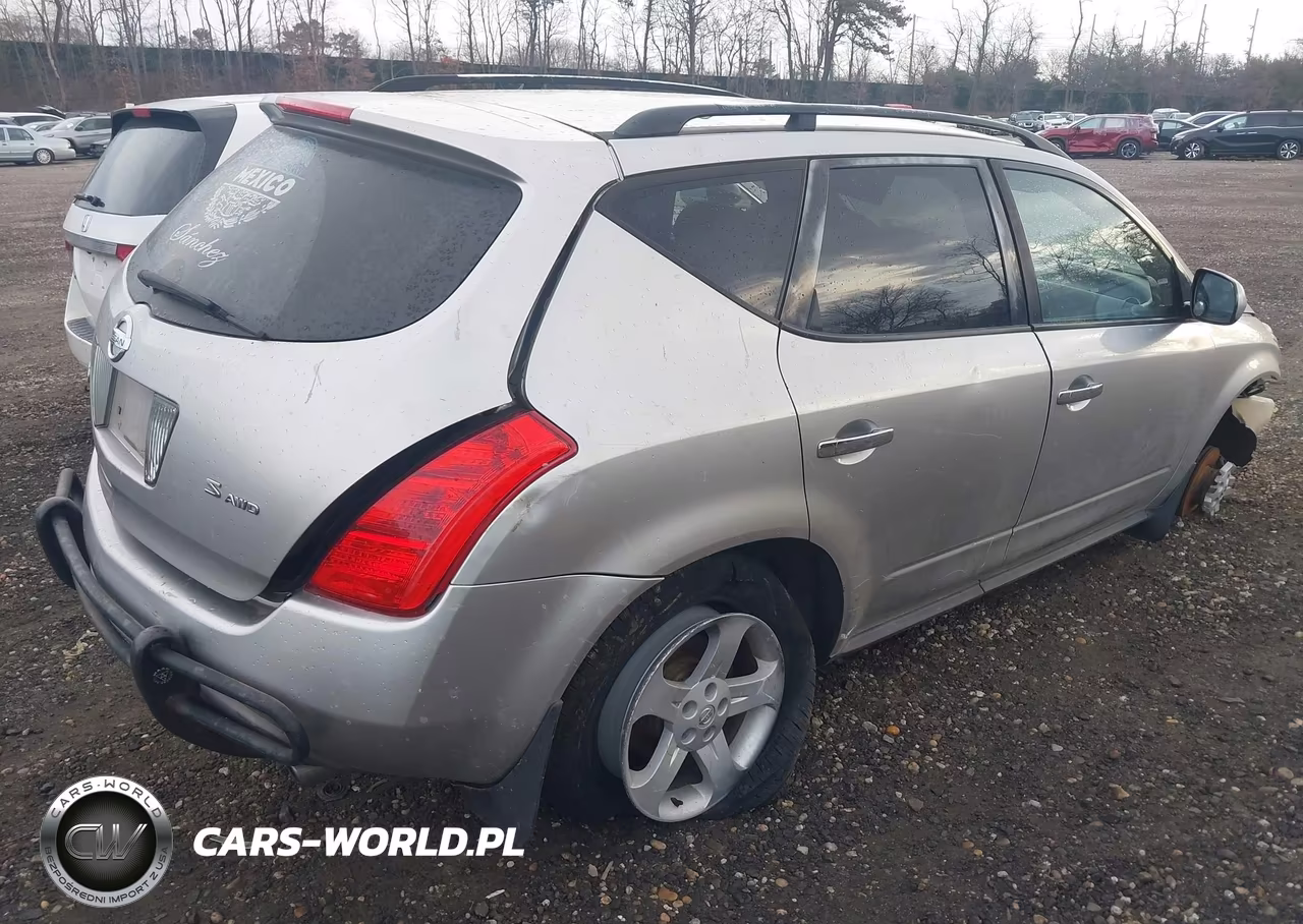 2005 Nissan Murano S VIN:JN8AZ08W05W410051 - 4