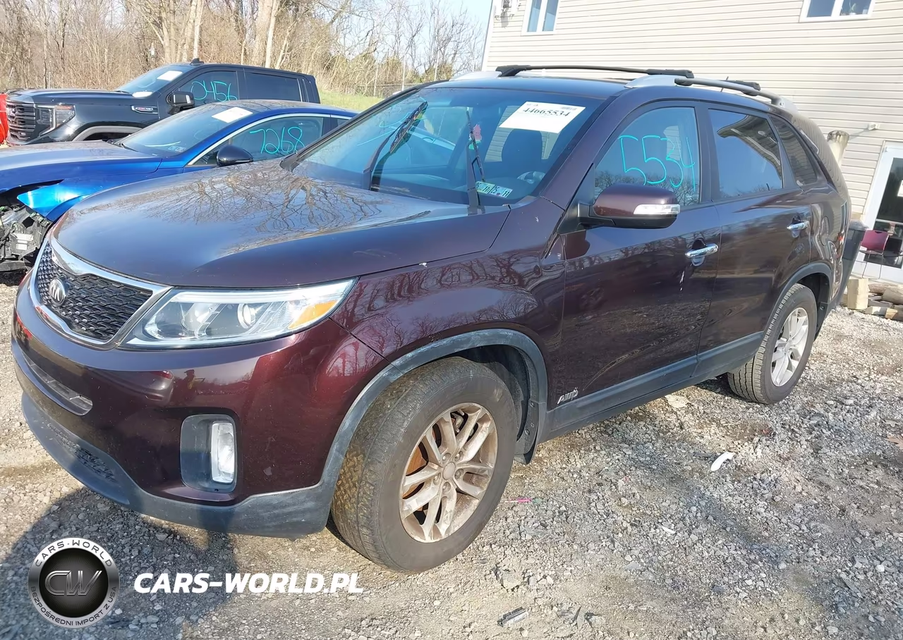 2014 Kia Sorento Lx V6 VIN:5XYKTDA76EG459781 - 2