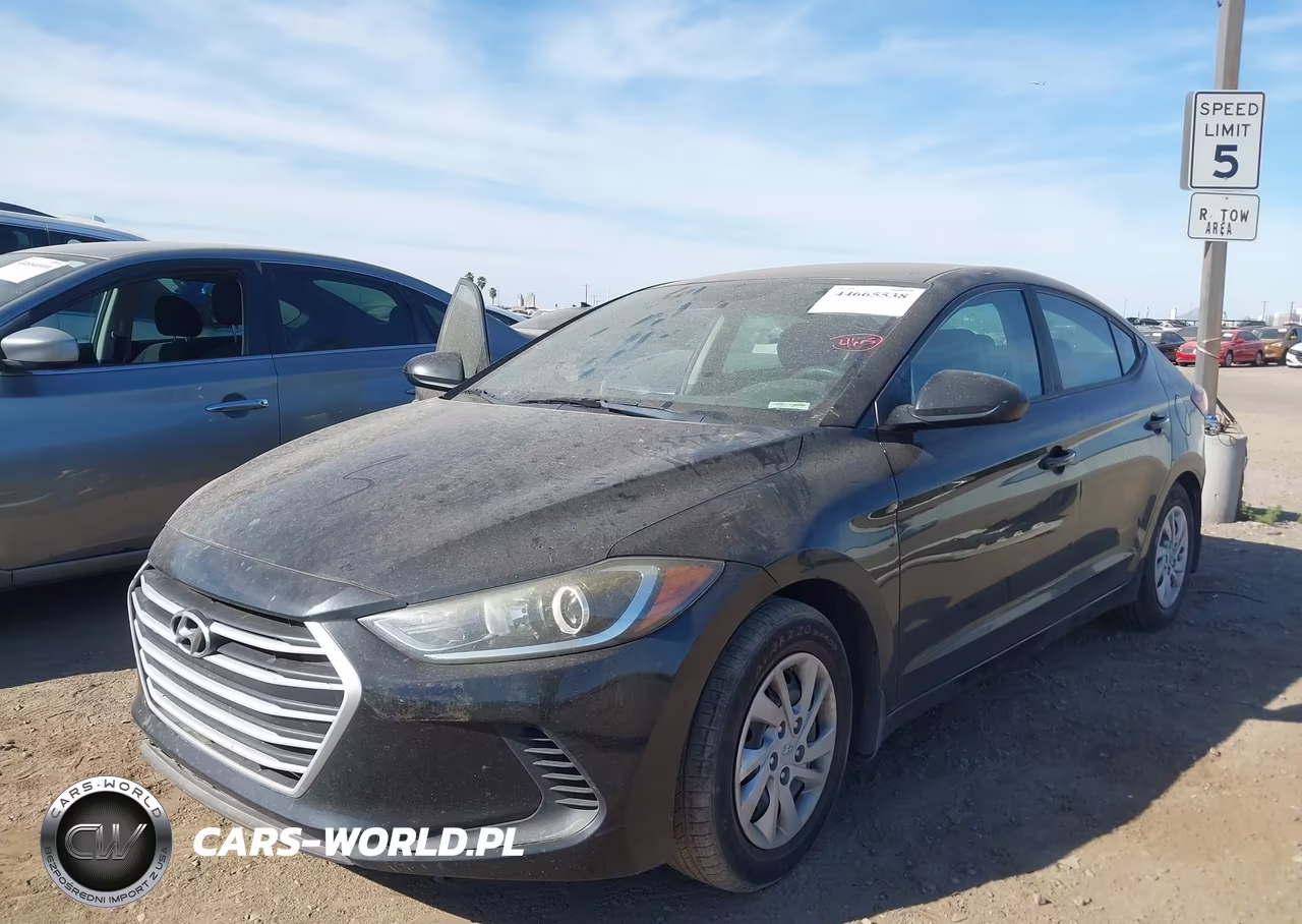 2017 Hyundai Elantra Se VIN:KMHD74LF6HU367117 - 2