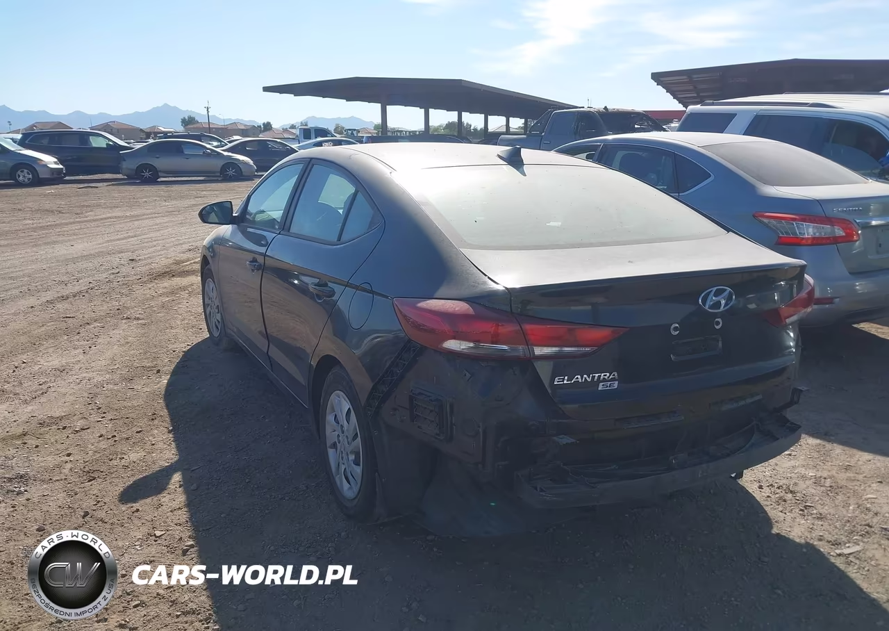 2017 Hyundai Elantra Se VIN:KMHD74LF6HU367117 - 3