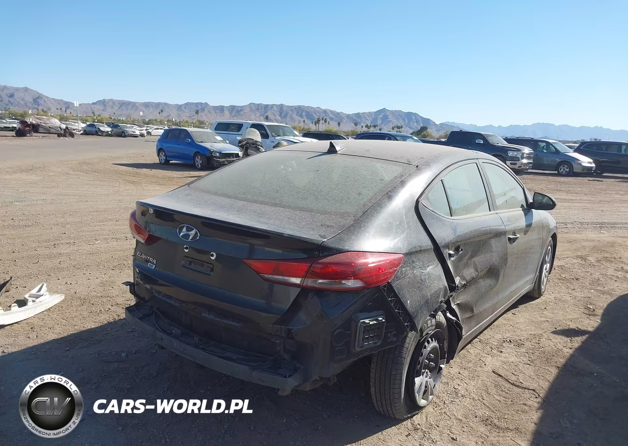 2017 Hyundai Elantra Se VIN:KMHD74LF6HU367117 - 4