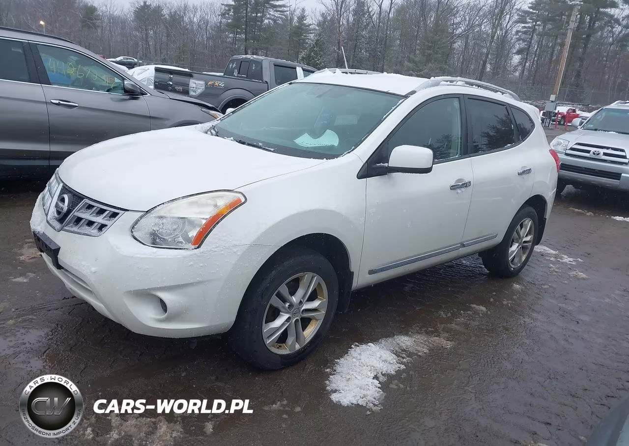 2012 Nissan Rogue Sv VIN:JN8AS5MV8CW368241 - 2