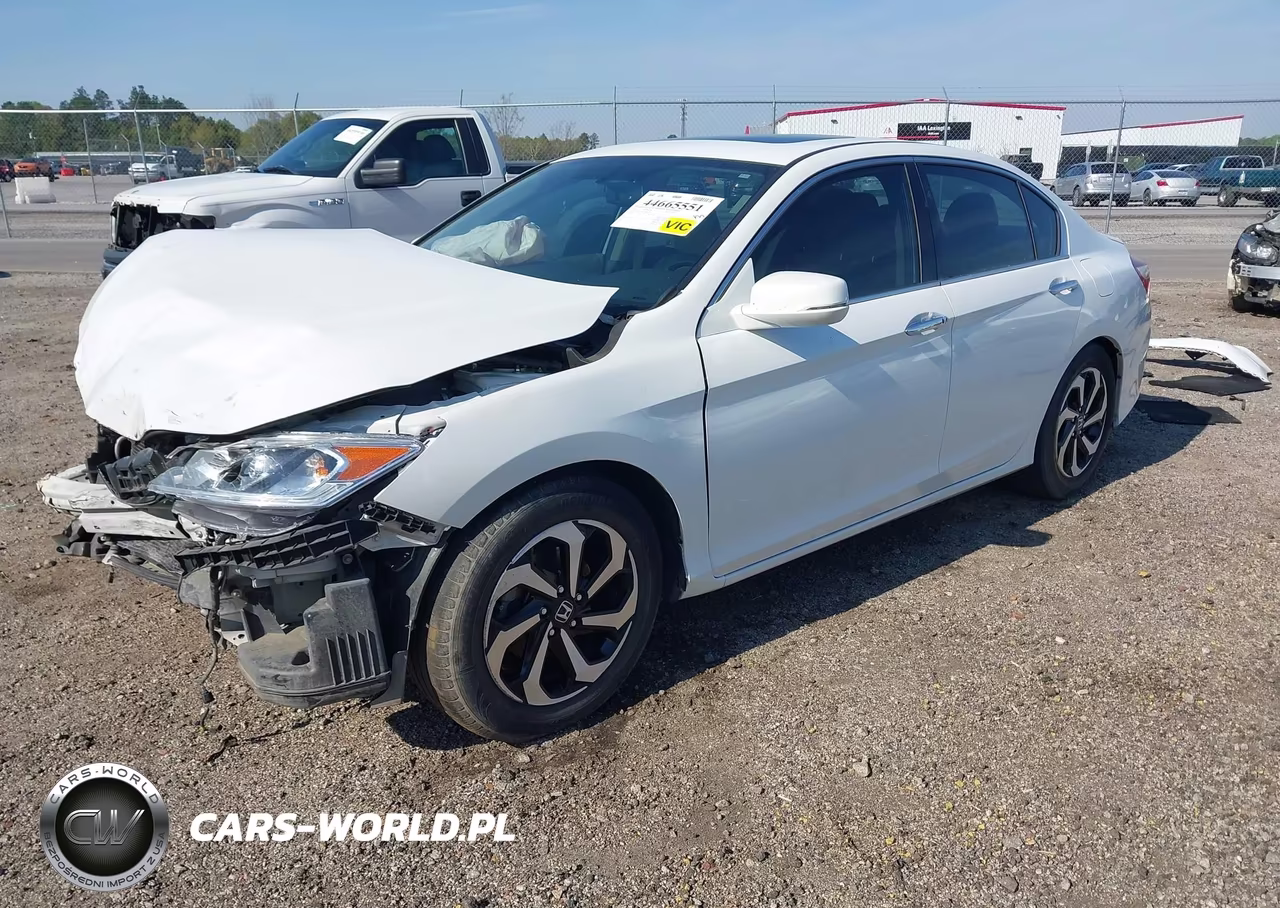 2017 Honda Accord Ex-L V6 VIN:1HGCR3F8XHA013802 - 2