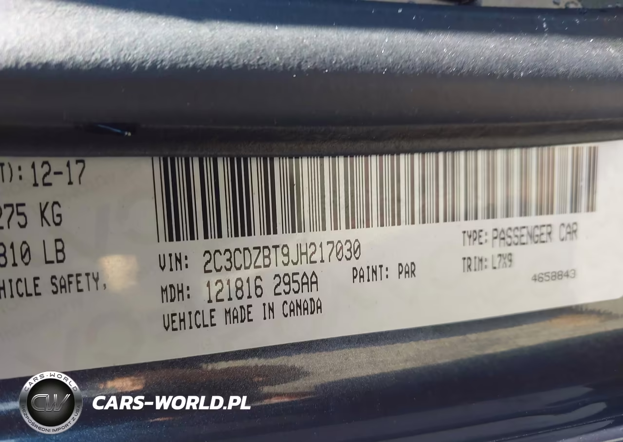 2018 Dodge Challenger R-T VIN:2C3CDZBT9JH217030 - 9