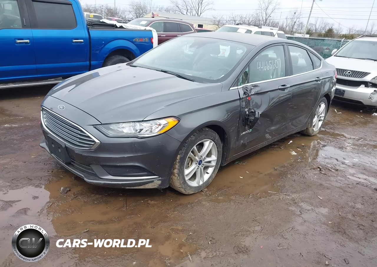 2018 Ford Fusion Hybrid Se VIN:3FA6P0LU3JR152074 - 2
