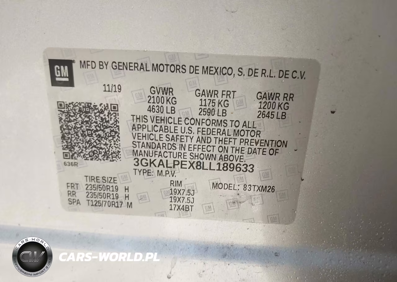 2020 GMC Terrain Fwd Slt VIN:3GKALPEX8LL189633 - 9