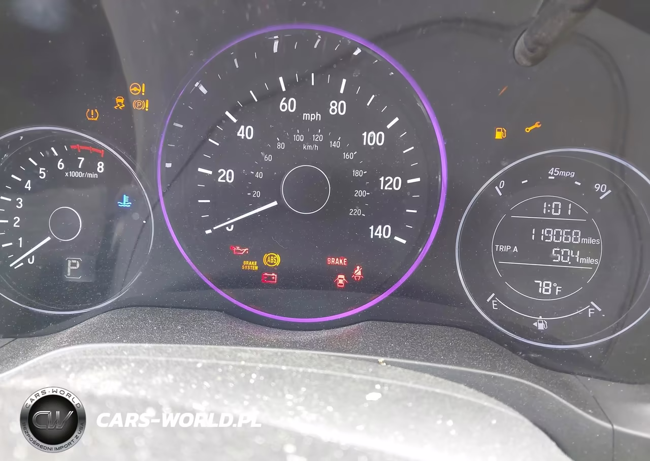 2019 Honda Hr-V Sport VIN:3CZRU6H11KG700971 - 7