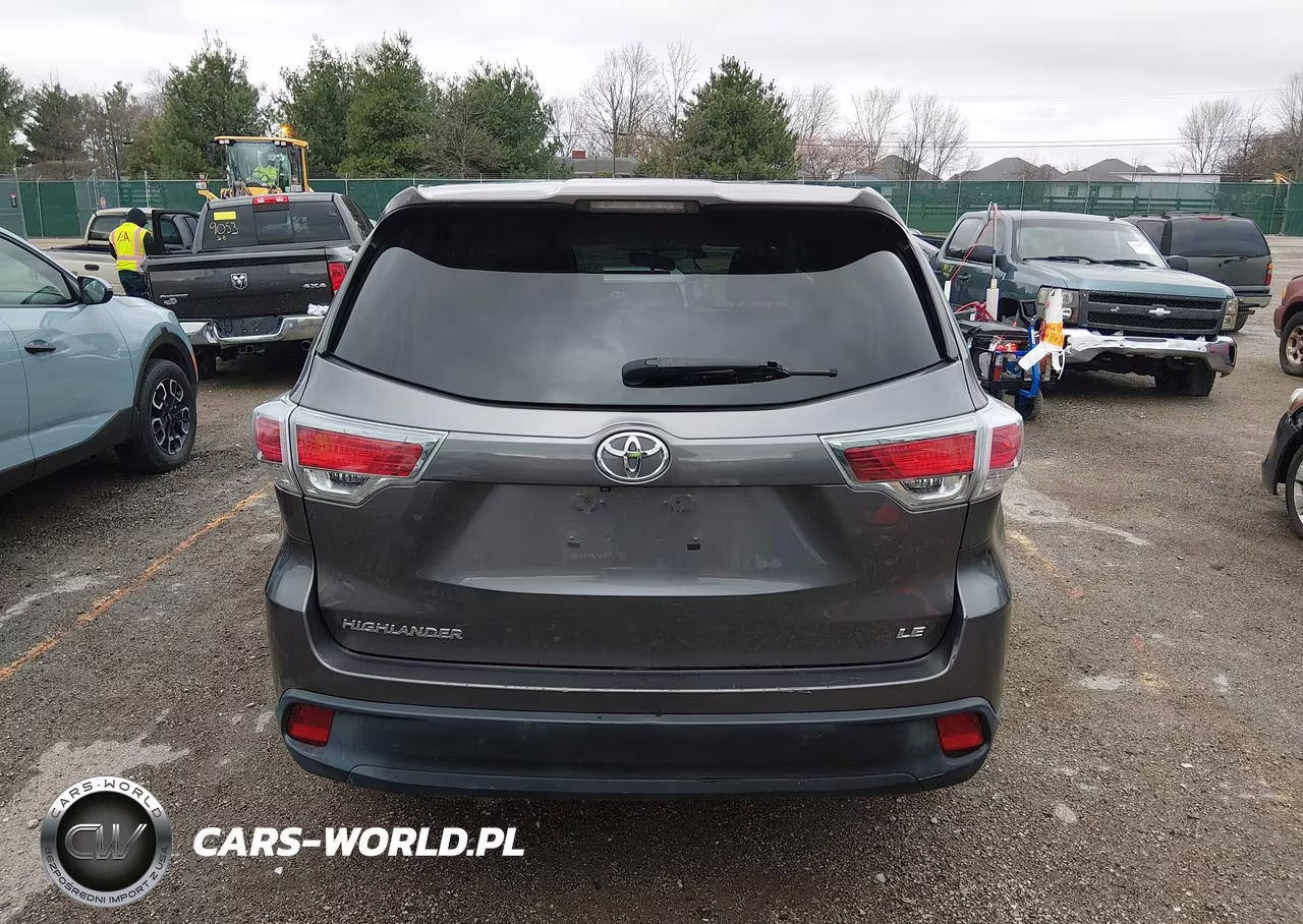 2014 Toyota Highlander Le VIN:5TDZARFH0ES008609 - 17