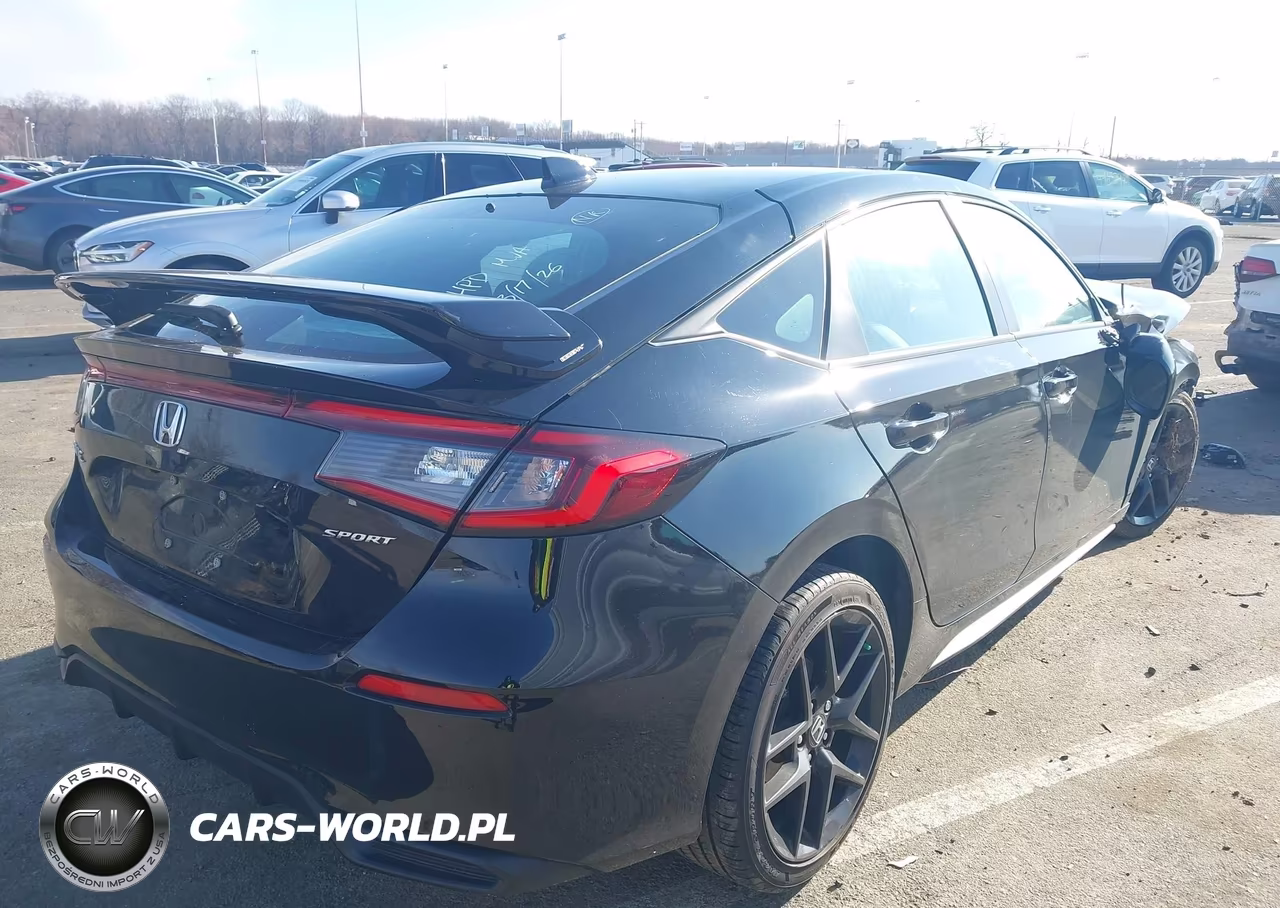 2025 Honda Civic Sedan Sport VIN:19XFL2H83SE008885 - 4