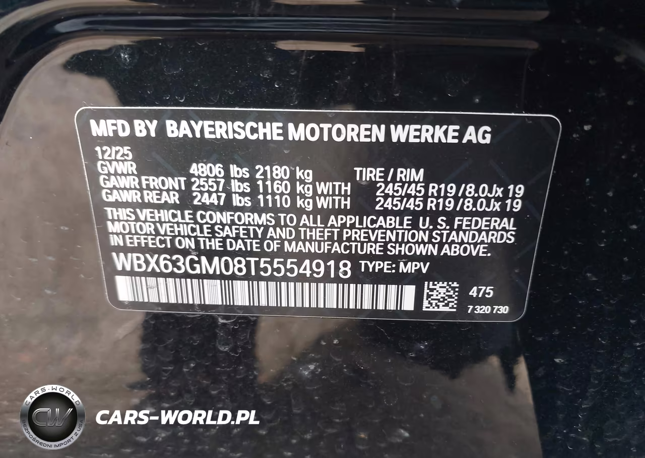 2026 BMW X2 xDrive28I VIN:WBX63GM08T5554918 - 9