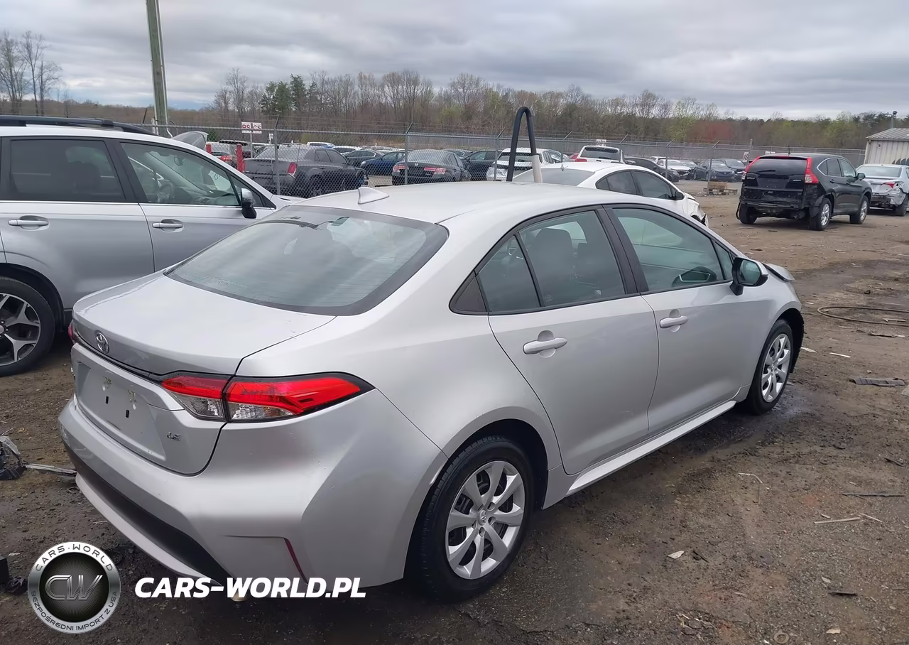 2021 Toyota Corolla Le VIN:5YFEPMAE1MP147359 - 4