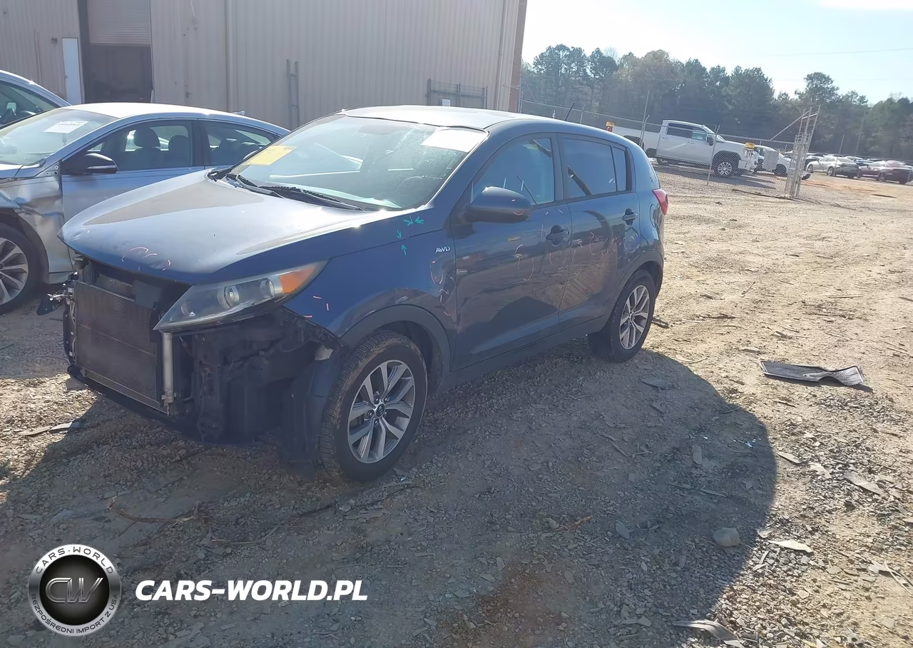 2016 Kia Sportage Lx VIN:KNDPBCAC9G7853887 - 2