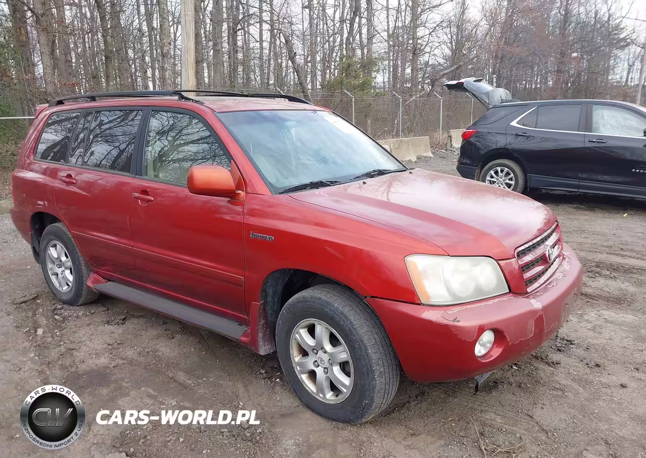 2002 Toyota Highlander Limited V6