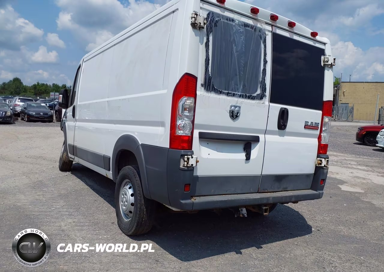 2017 Ram Promaster 1500 Low Roof 136 Wb VIN:3C6TRVAG4HE529473 - 3
