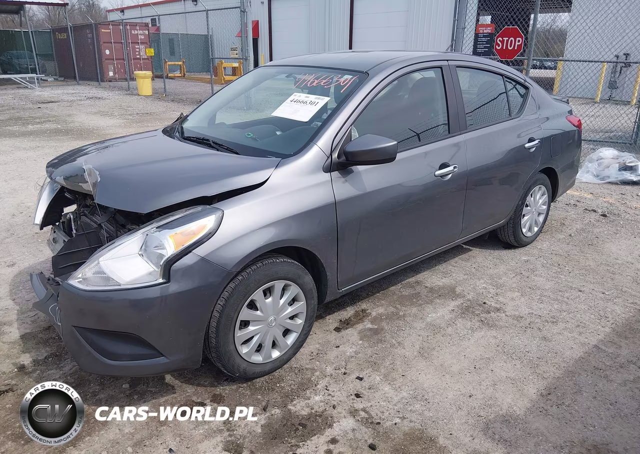 2017 Nissan Versa 1.6 Sv VIN:3N1CN7AP5HL817789 - 2