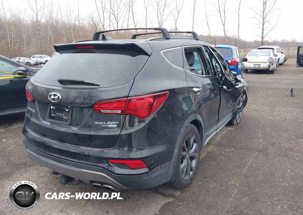 2017 Hyundai Santa Fe Sport 2.0T Ultimate VIN:5XYZWDLA4HG471656 - 4