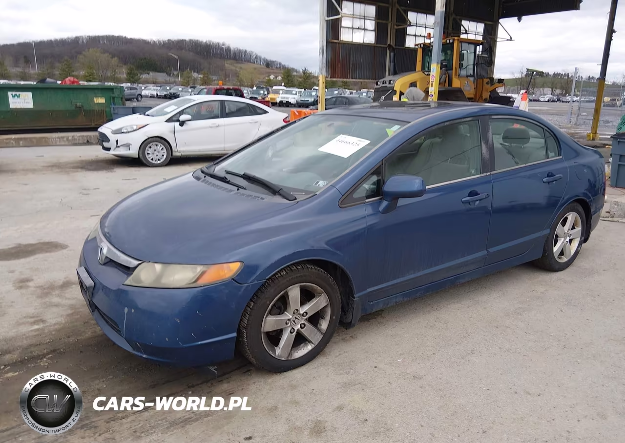 2006 Honda Civic Ex VIN:2HGFA16876H512015 - 2