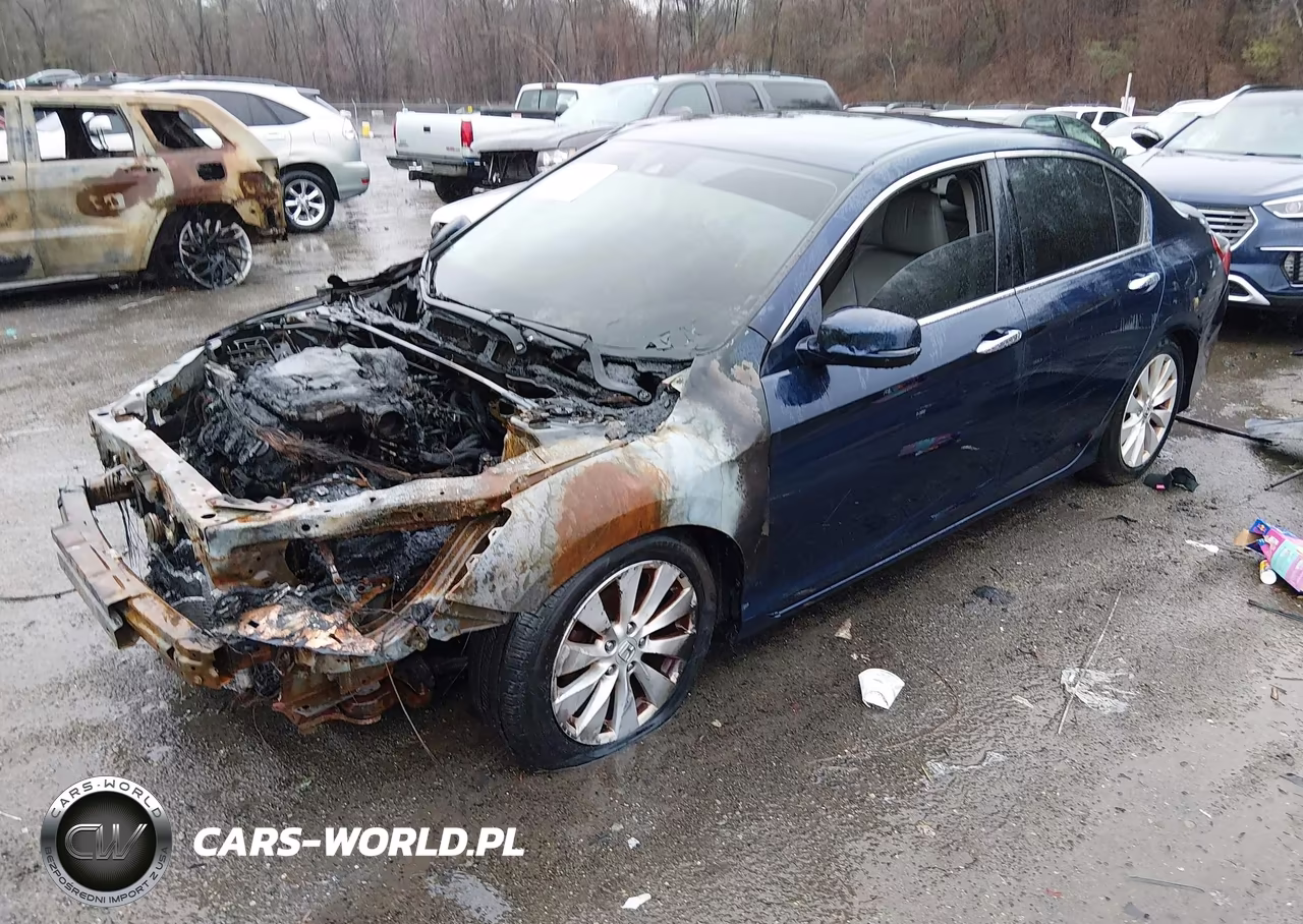2015 Honda Accord Ex-L V-6 VIN:1HGCR3F82FA007604 - 2