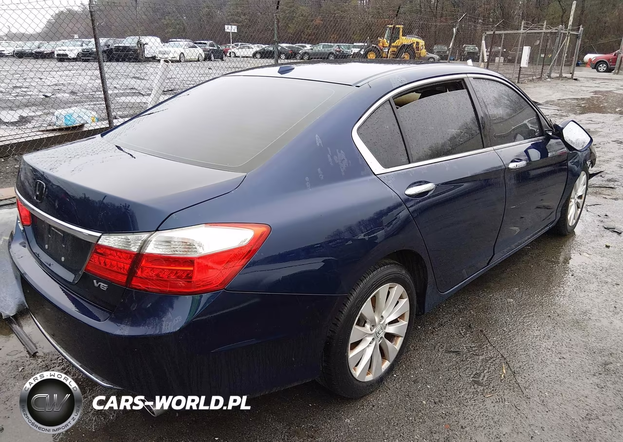 2015 Honda Accord Ex-L V-6 VIN:1HGCR3F82FA007604 - 4