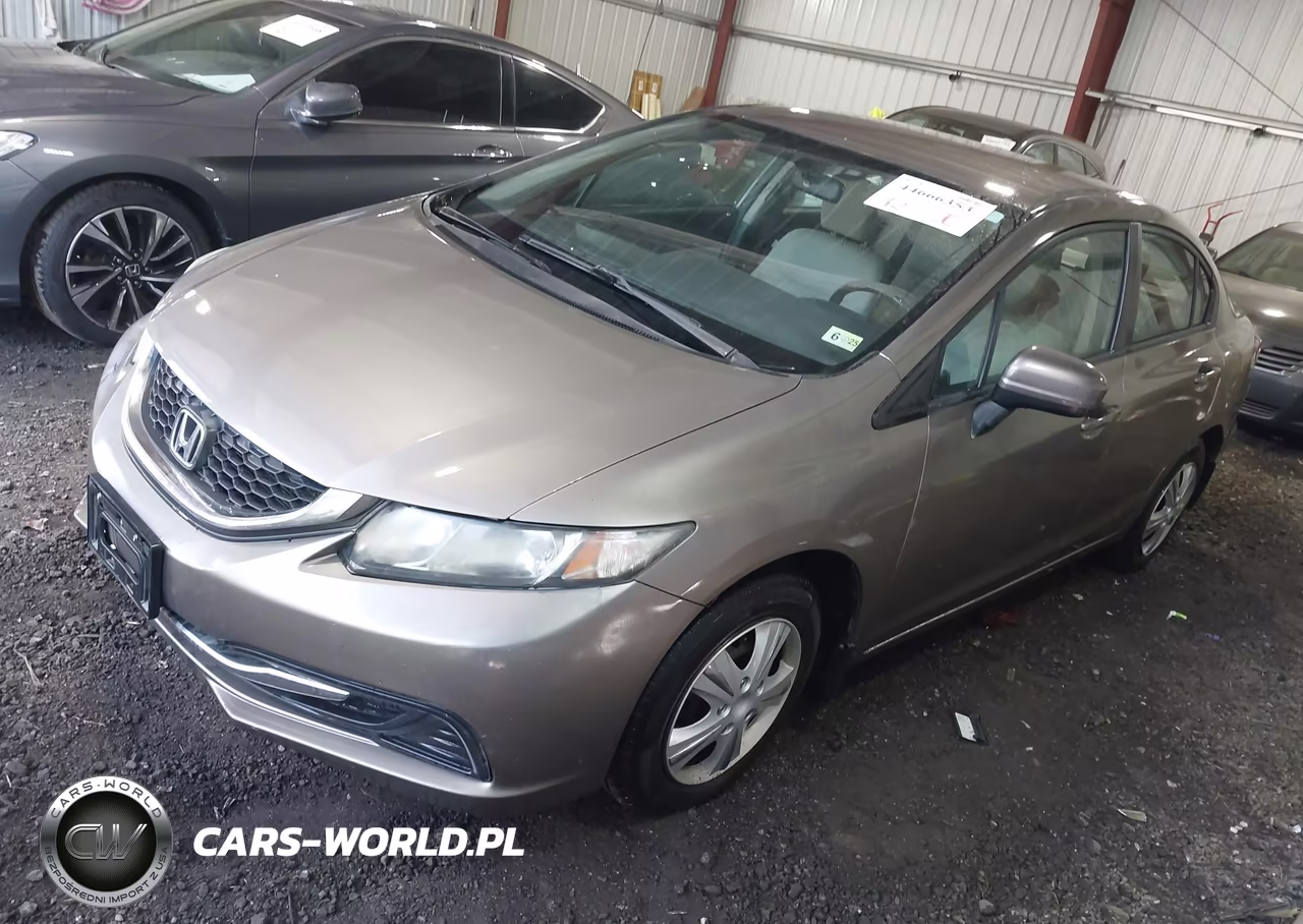 2014 Honda Civic Lx VIN:2HGFB2F50EH522859 - 2