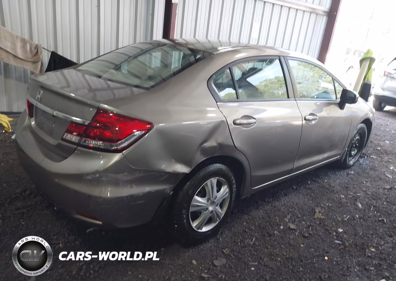 2014 Honda Civic Lx VIN:2HGFB2F50EH522859 - 4