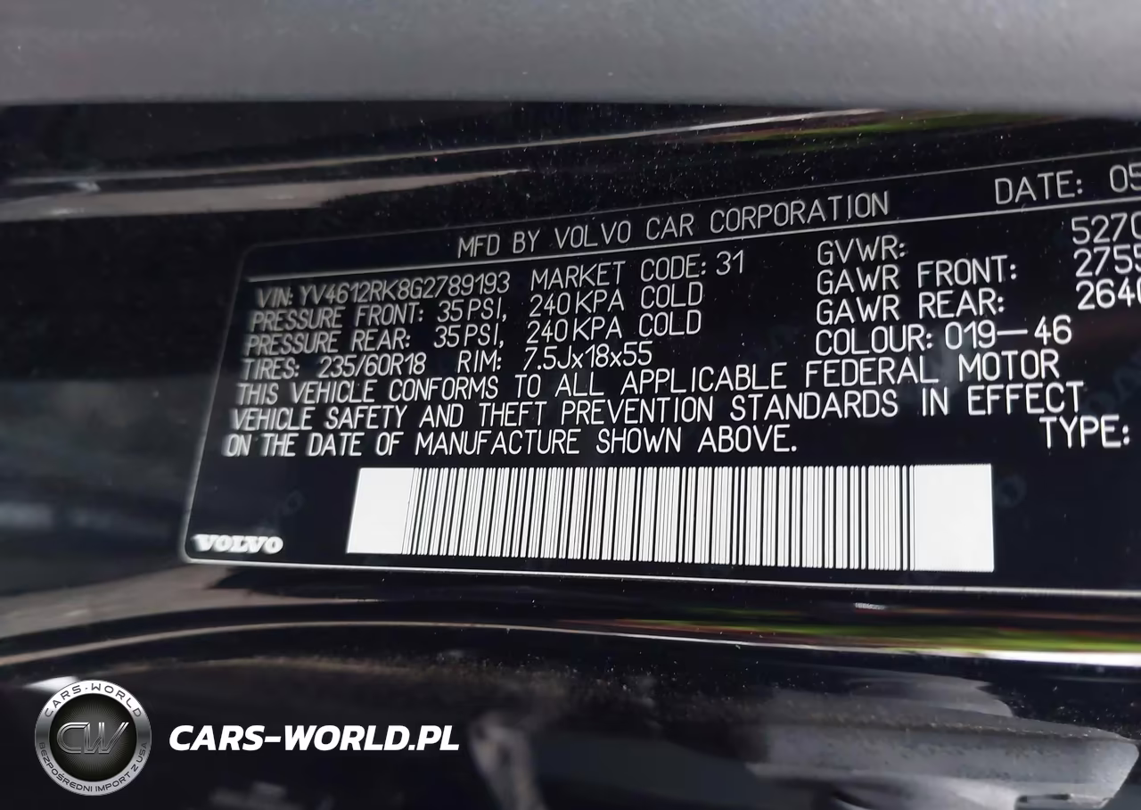 2016 Volvo Xc60 T5 Premier VIN:YV4612RK8G2789193 - 9