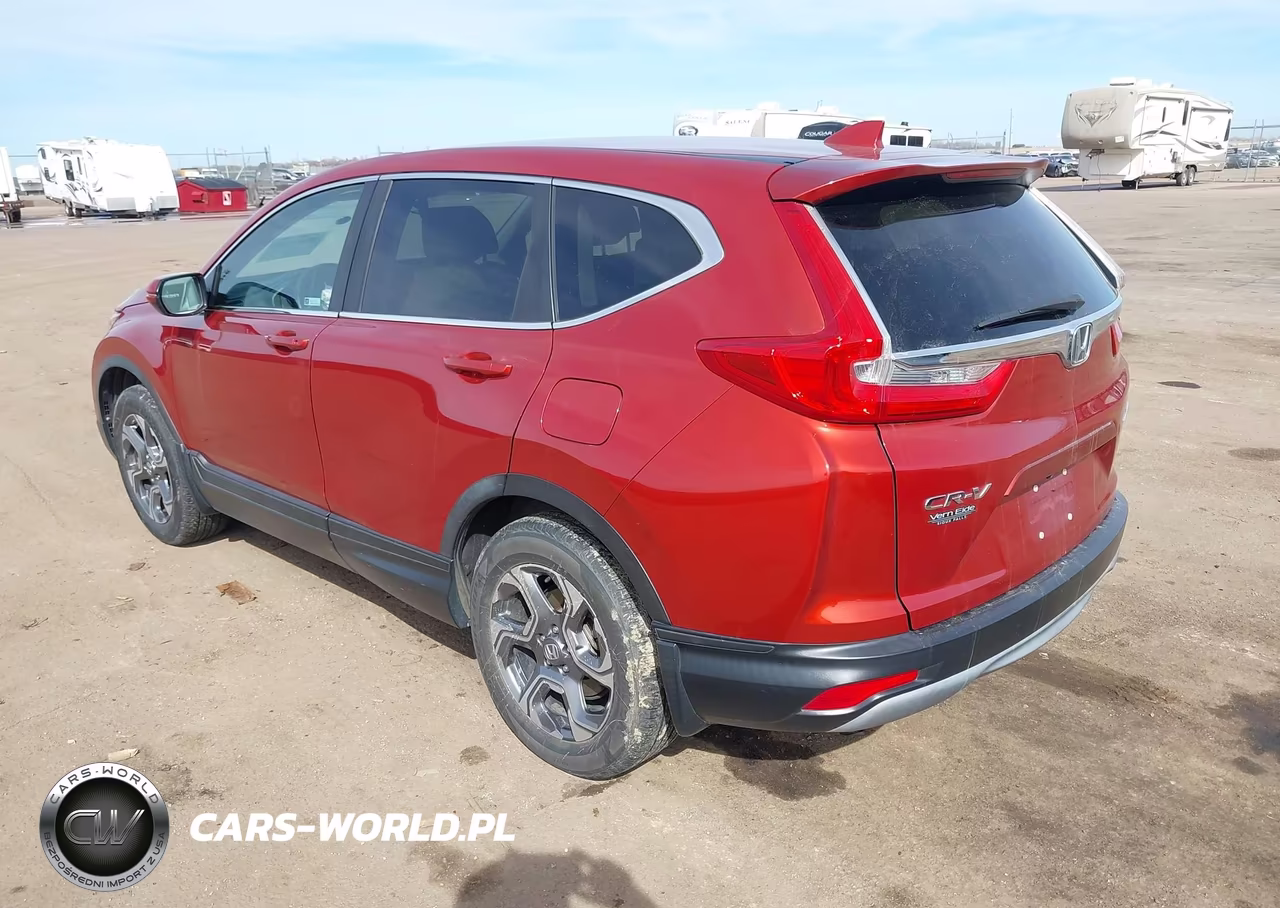 2018 Honda Cr-V Ex-L-Ex-L Navi VIN:5J6RW2H81JL021770 - 3