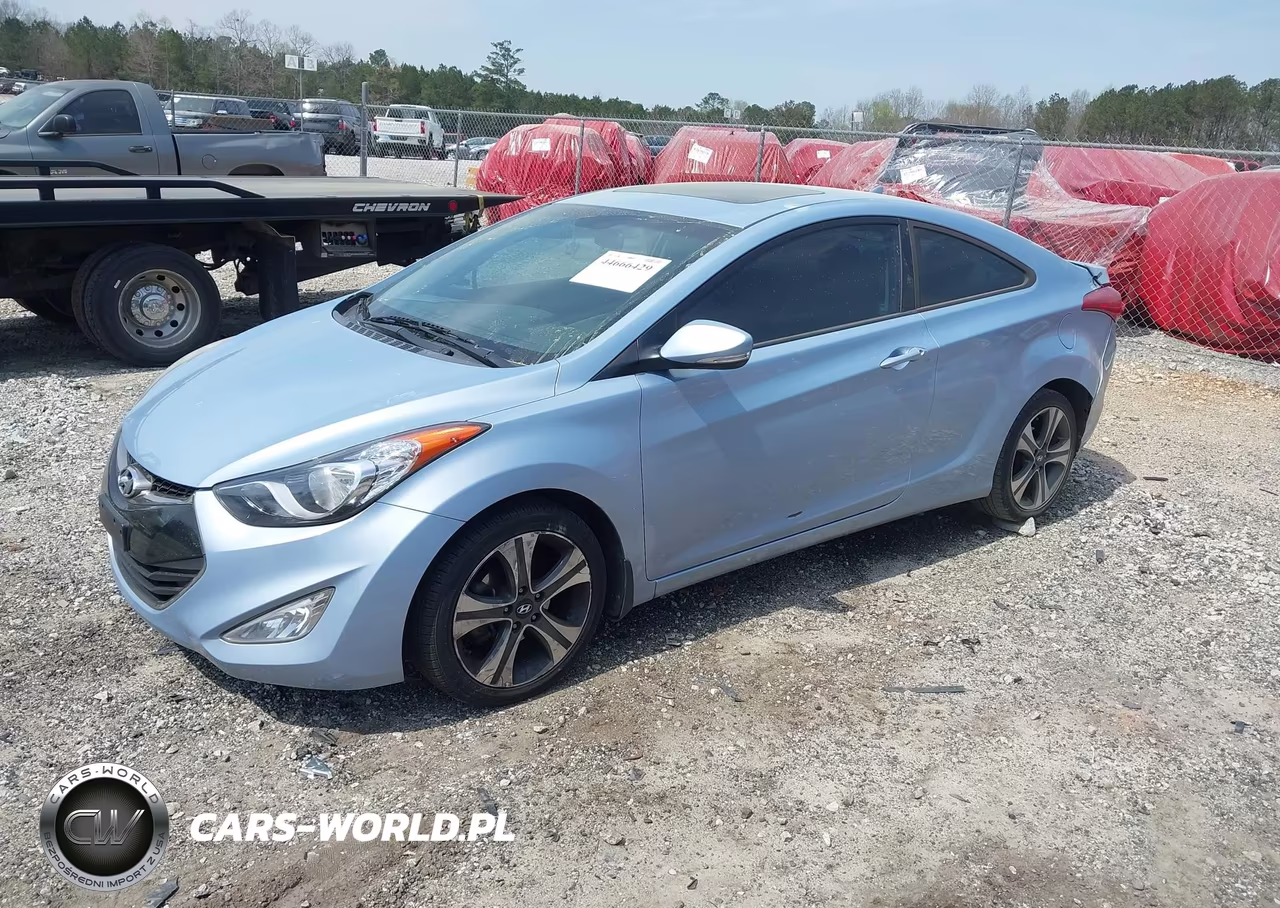 2013 Hyundai Elantra Se VIN:KMHDH6AEXDU003215 - 2