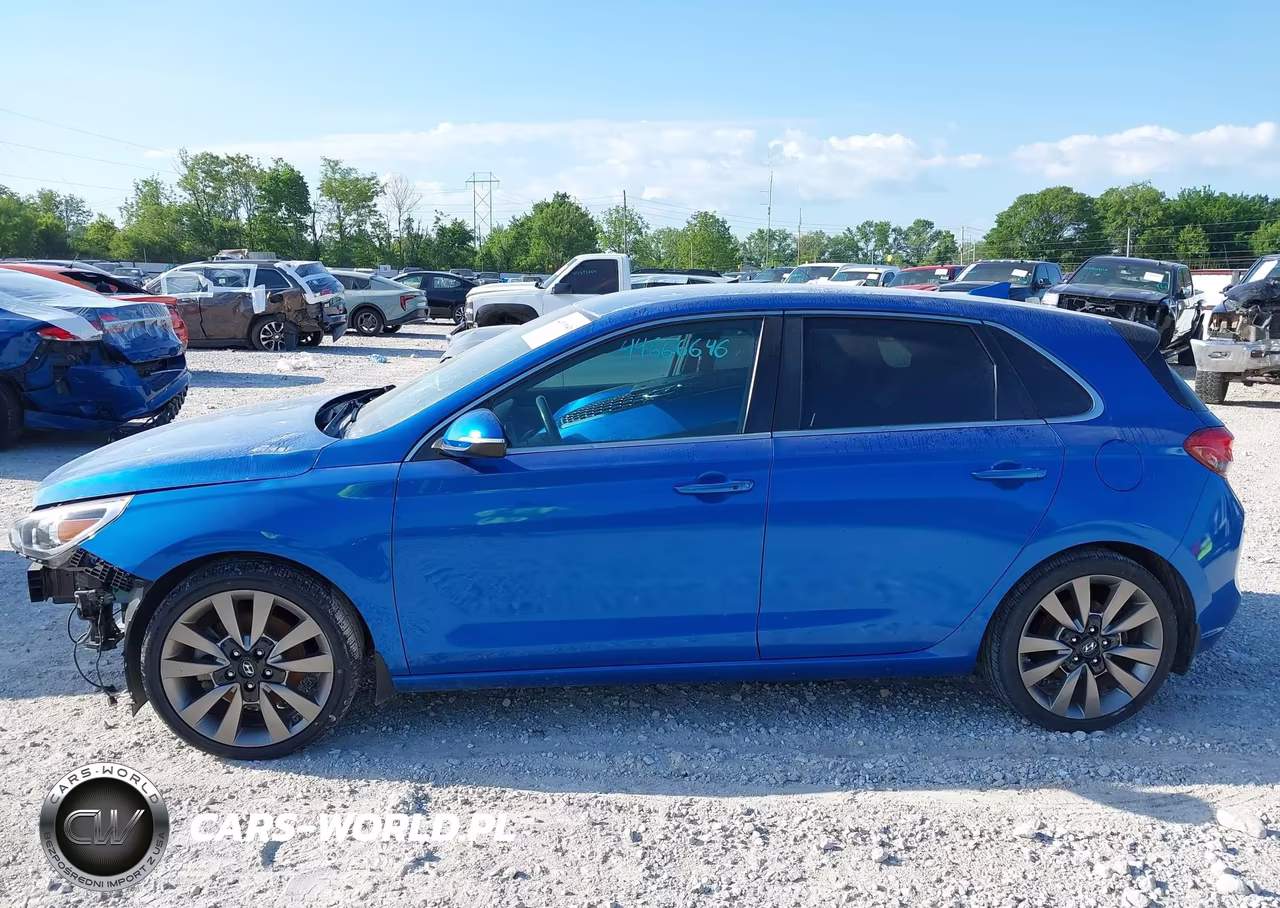 2018 Hyundai Elantra Gt Sport VIN:KMHH55LC2JU047592 - 15