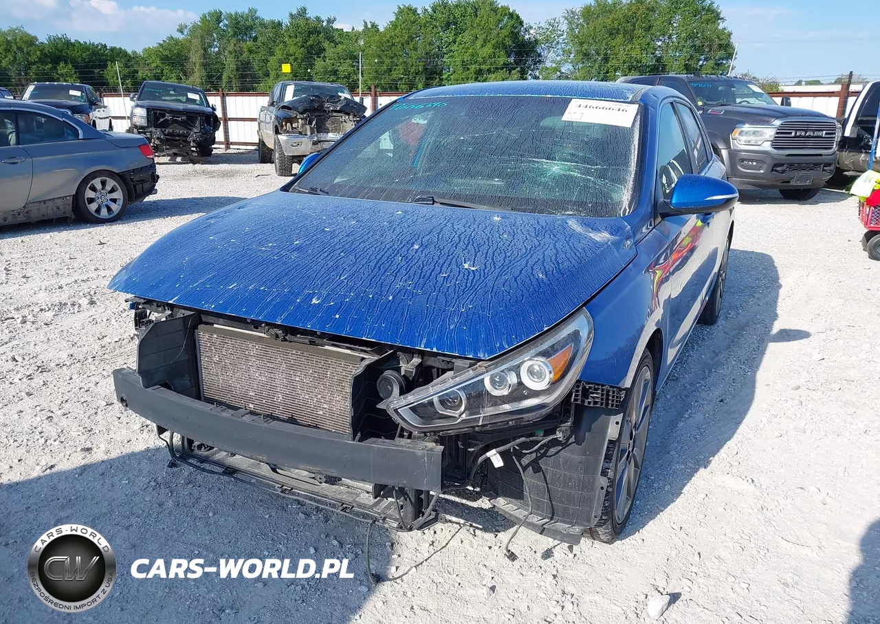 2018 Hyundai Elantra Gt Sport VIN:KMHH55LC2JU047592 - 6