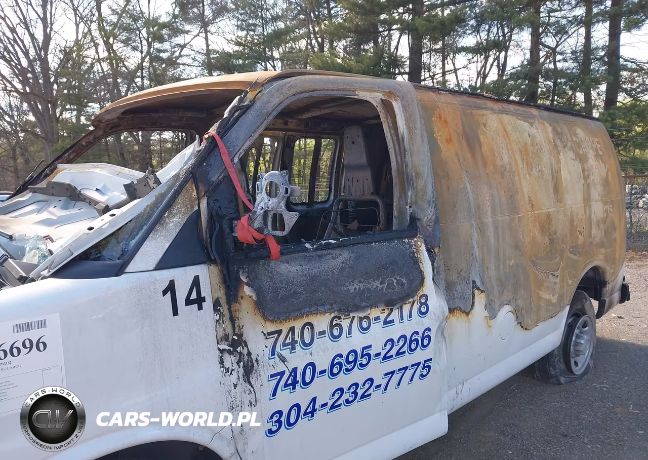 2020 Chevrolet Express Cargo Rwd 2500 Regular Wheelbase Wt VIN:1GCWGAFG7L1151772 - 11
