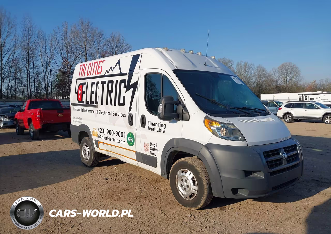 2017 Ram Promaster 1500 High Roof 136 Wb – zdjęcie 1 z 17