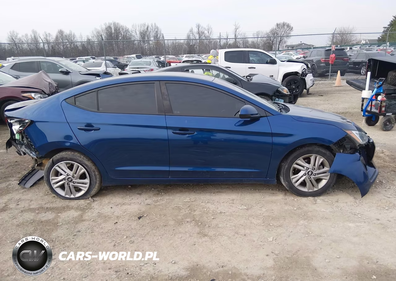 2020 Hyundai Elantra Sel VIN:5NPD84LF7LH532287 - 14