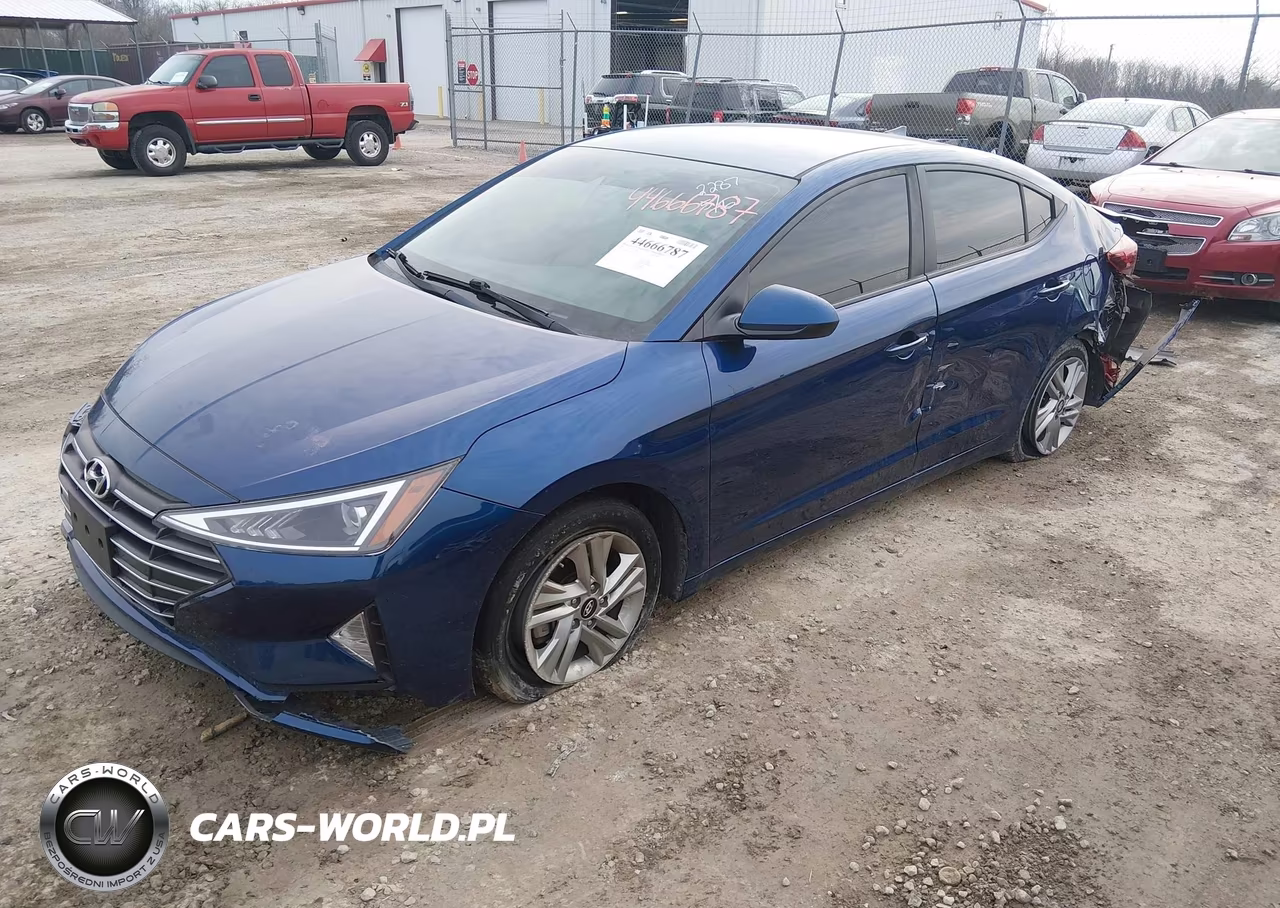2020 Hyundai Elantra Sel VIN:5NPD84LF7LH532287 - 2