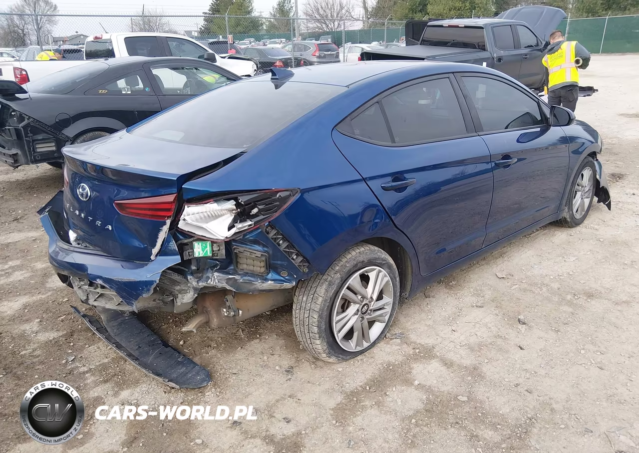 2020 Hyundai Elantra Sel VIN:5NPD84LF7LH532287 - 4