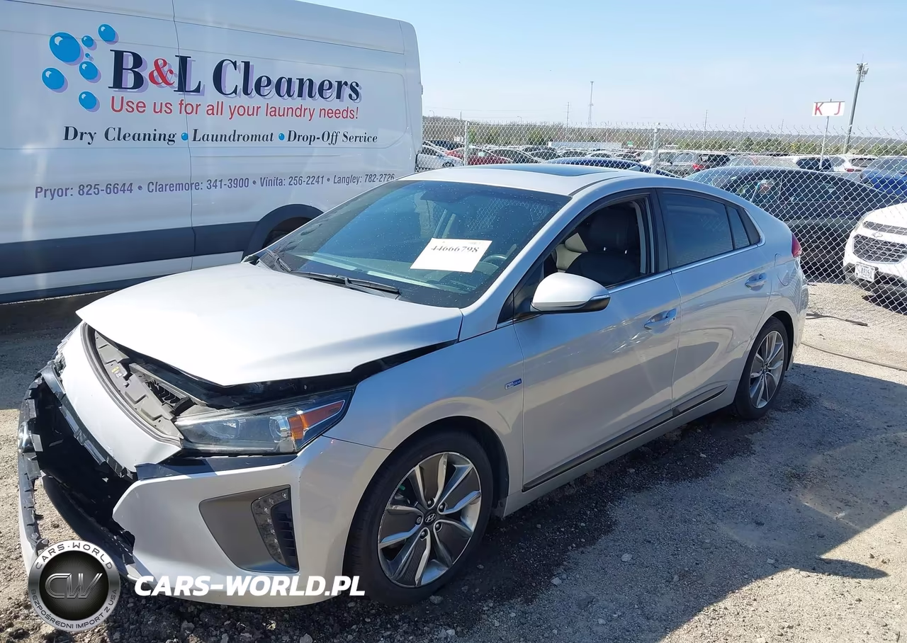 2018 Hyundai Ioniq Hybrid Limited VIN:KMHC85LCXJU083855 - 2