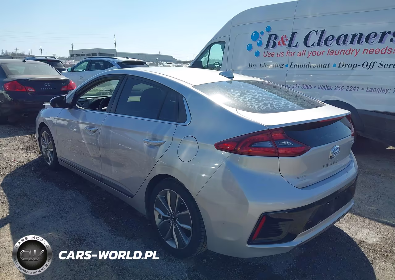 2018 Hyundai Ioniq Hybrid Limited VIN:KMHC85LCXJU083855 - 3