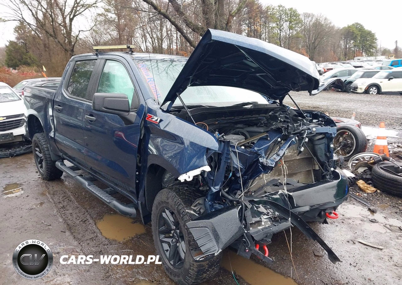 2021 Chevrolet Silverado 1500 4Wd Short Bed Custom Trail Boss