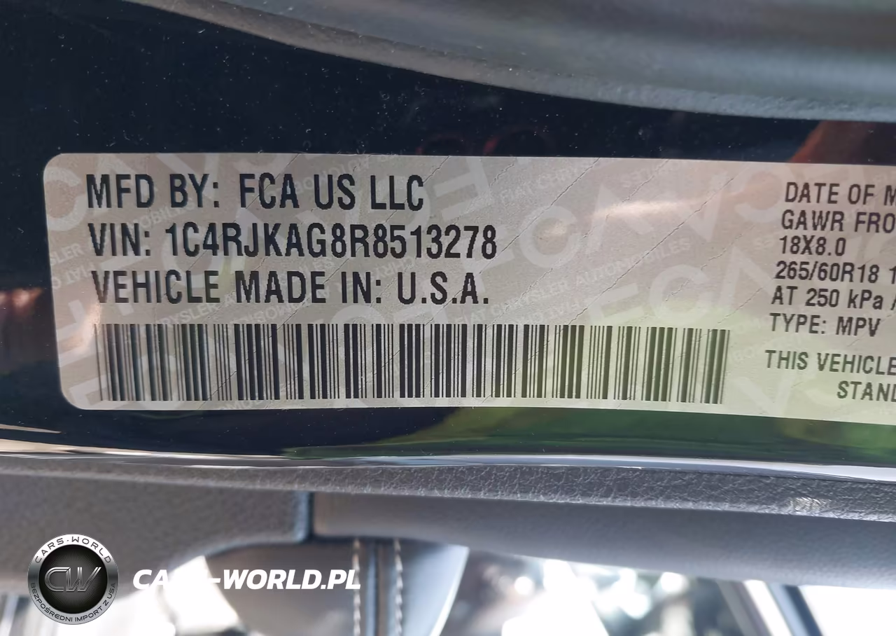 2024 Jeep Grand Cherokee L Laredo X 4X4 VIN:1C4RJKAG8R8513278 - 9
