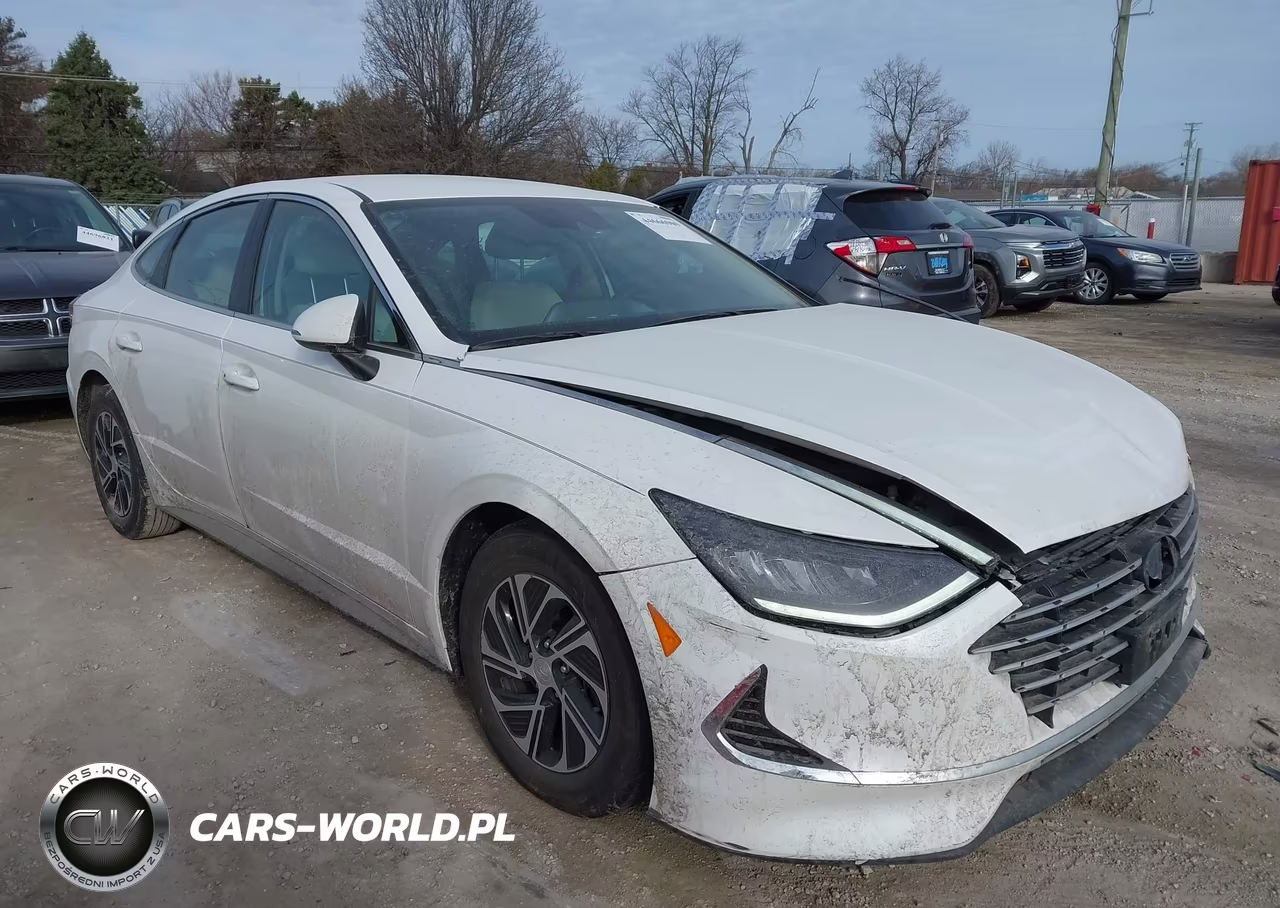2022 Hyundai Sonata Hybrid Blue