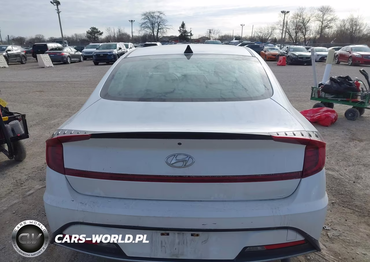 2022 Hyundai Sonata Hybrid Blue VIN:KMHL24JJ7NA049800 - 16