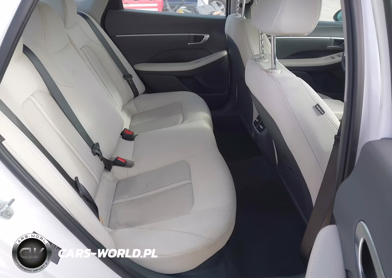2022 Hyundai Sonata Hybrid Blue VIN:KMHL24JJ7NA049800 - 8